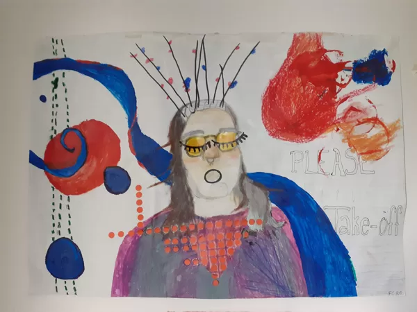 part of artwork